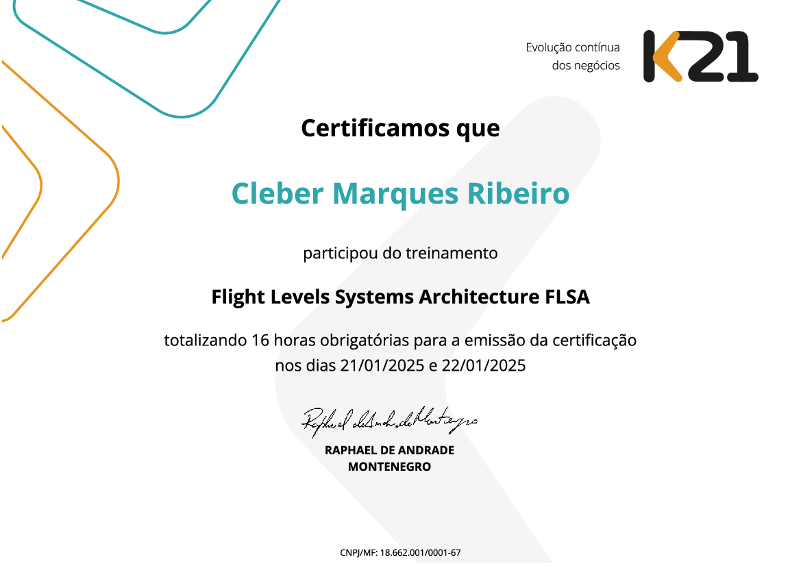 Certificado K21